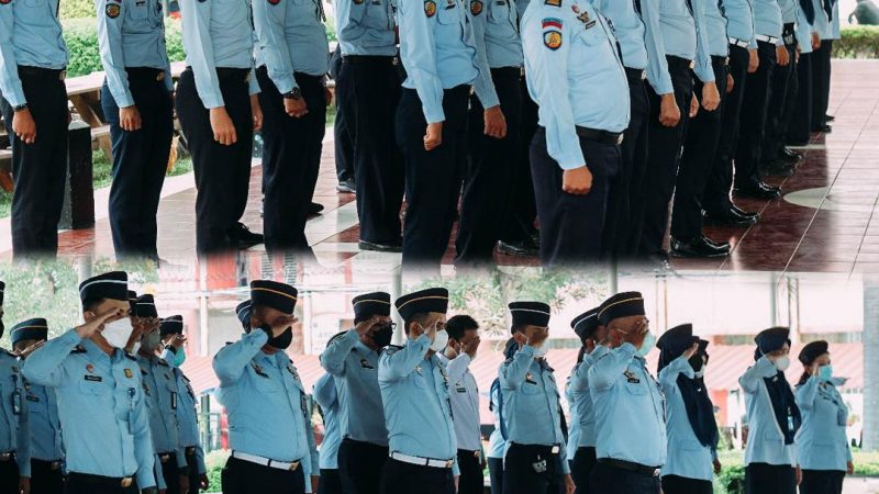 Pimpin Apel Pagi, Ka.KPR Rutan Cipinang Kanwil Kemenkumham DKI Jakarta Ingatkan Pegawai Untuk Selalu Berkomitmen Wujudkan WBK