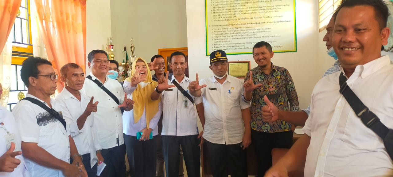 Plt.Kadis Perkim Langkat Dampingi Tim Verifikasi Bakai perumahan PUPR di Kecamatan Sei Bingai Langkat
