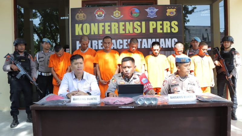 Polres Aceh Tamiang Ungkap Sindikat Curanmor