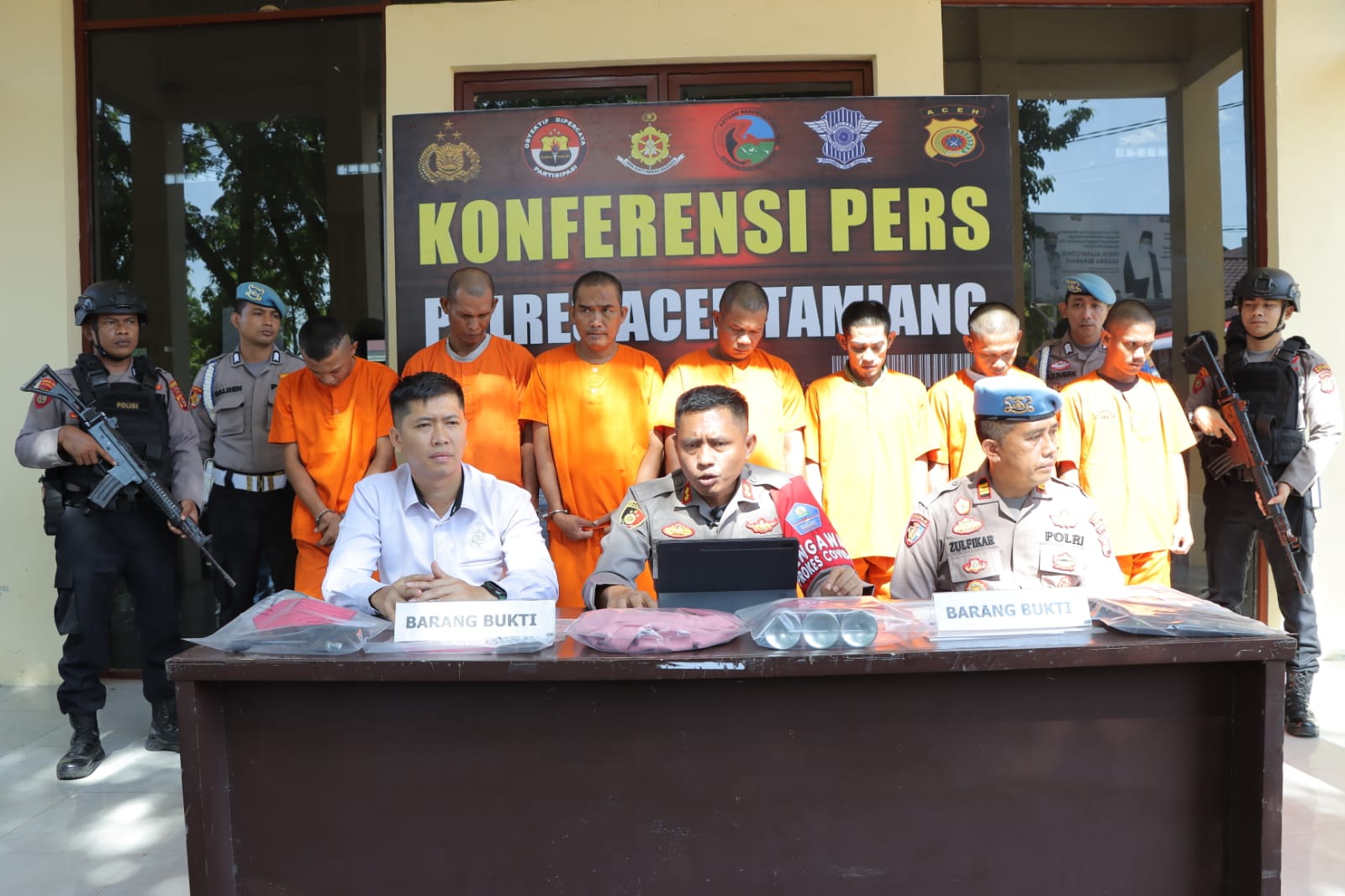 Polres Aceh Tamiang Ungkap Sindikat Curanmor