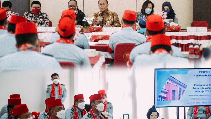 Rutan Cipinang Kanwil Kumham DKI Jakarta Laksanakan Desk Evaluasi Oleh TPI, WBK PASTI !