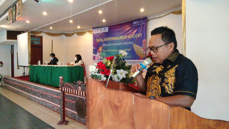 Bupati Samosir Buka Kegiatan Digital Entrepreneuership Academy (DEA)