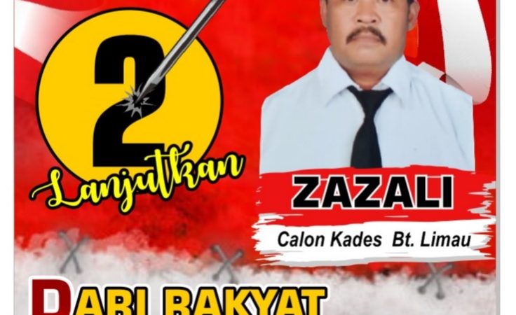 Zazali : Jika Allah Berkehendak, Saya Akan Lanjutkan Pembangunan Desa Batu Limau, yang tertunda akibat covid 19