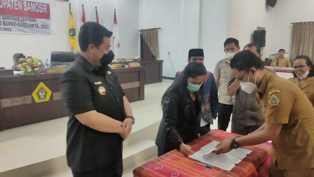 DPRD Samosir Rekomendasikan 60 Hal Atas LKPJ Bupati