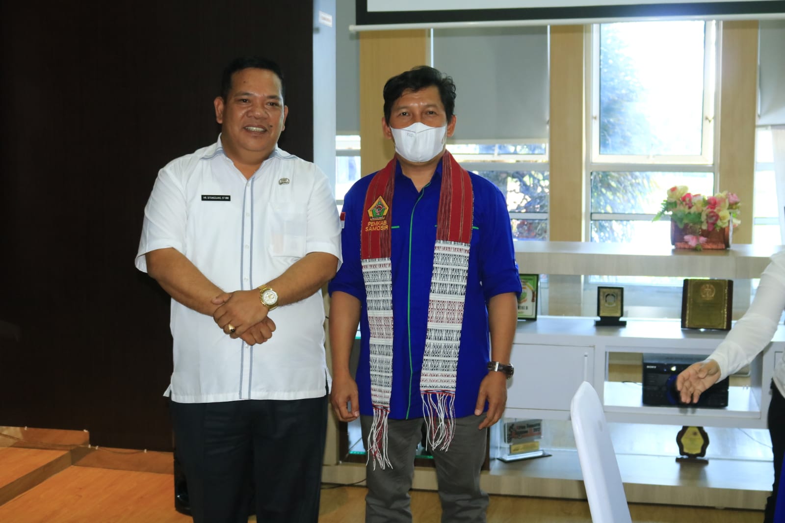 Sekdakab Samosir Terima Kunjungan Kerja Puslitbang BMKG