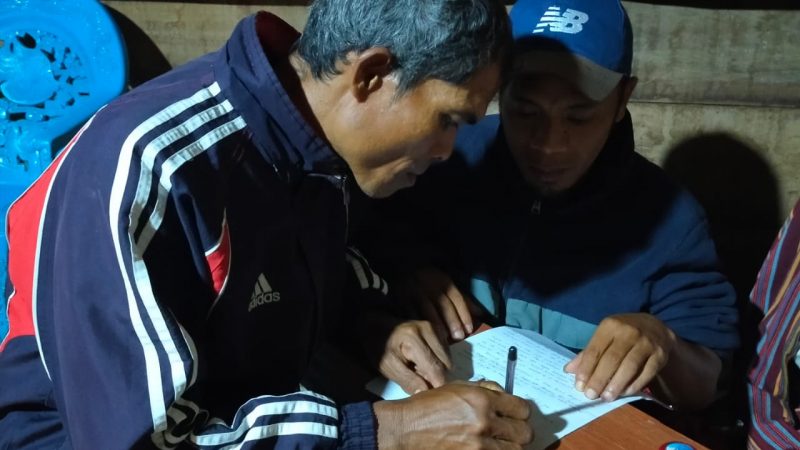 Kapolsek Macang Pacar Pimpin Olah TKP Kasus Penemuan Mayat