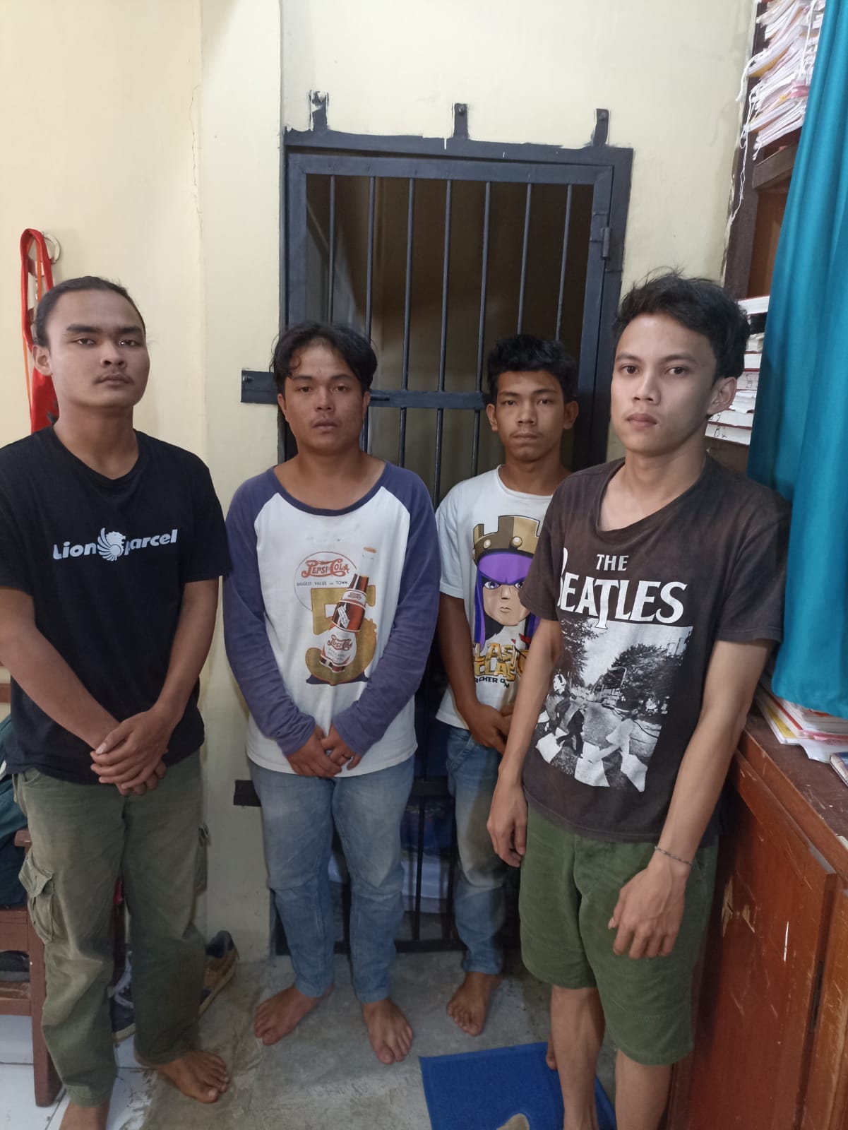 2 Orang Kurir, 1 Orang Pengedar dan 3 Orang Pengguna Narkoba Berhasil di Ringkus Sat Narkoba Polres Taput