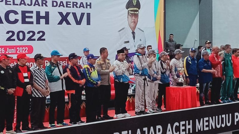 Gubernur Hadiri Pembukaan Popda XVI Aceh 2022 di Aceh Barat