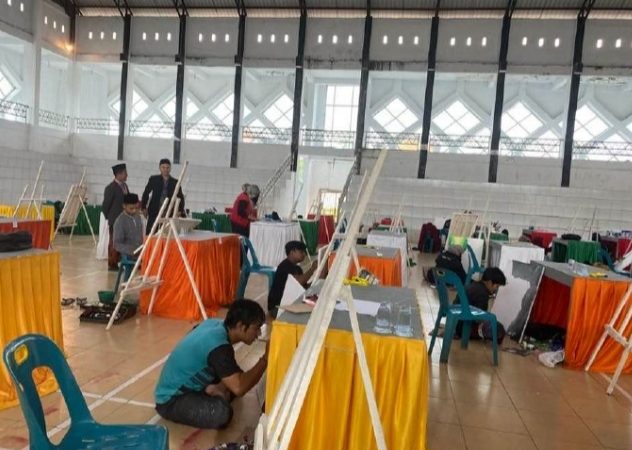 Kafilah Bener Meriah Cabang Lomba Seni Kaligrafi Melaju Babak Final