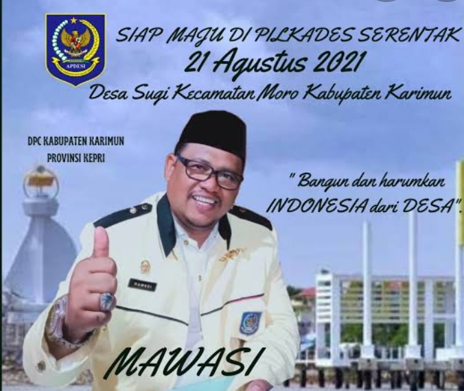 Ketua DPC Apdesi Kabupaten Karimun : Saya berharap Seluruh Calon Kepala Desa dapat berkompetisi dengan santun. Bupati Karimun : Saya Mengapresiasi Narasi Ketua Apdesi DPC Karimun