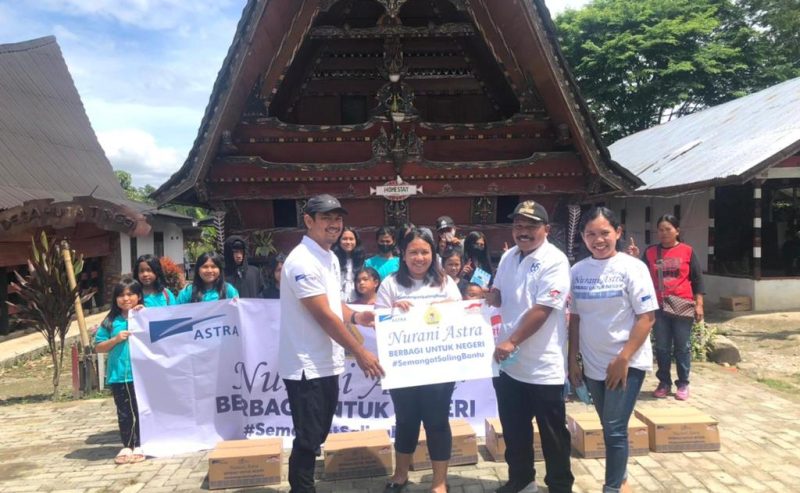 PT Astra Internasional Berikan Bantuan ke Desa Wisata Huta Tinggi Samosir