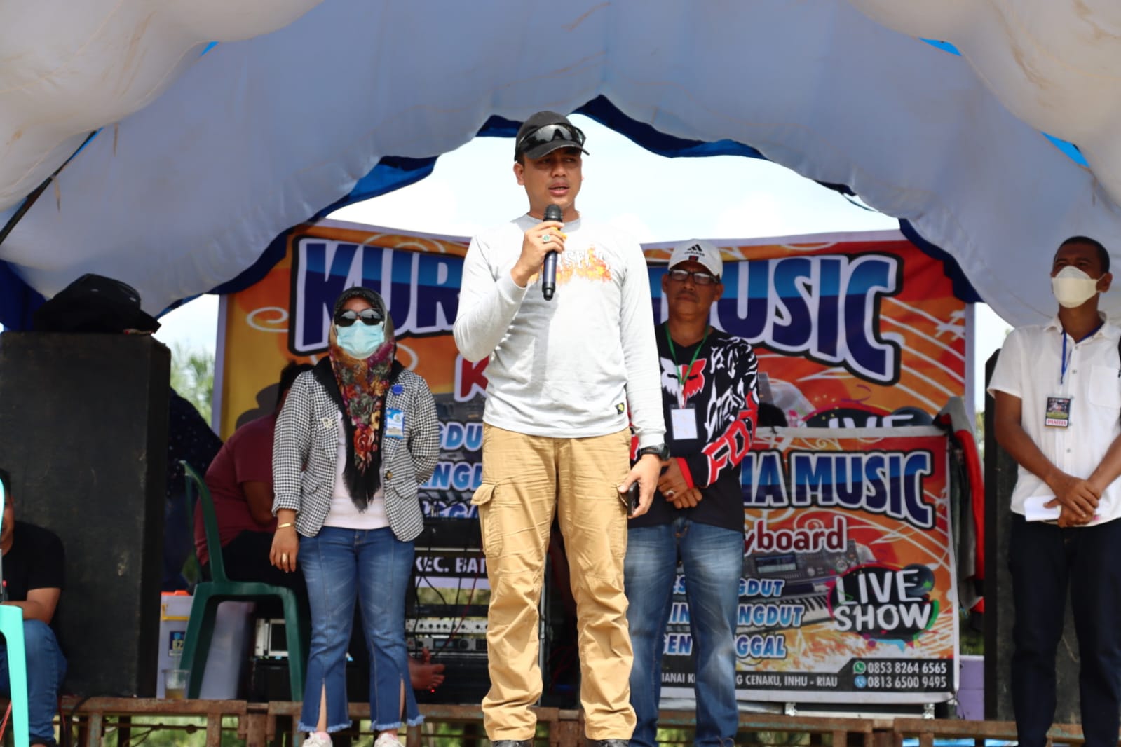 Meriahkan Hari Bhayangkara Ke 76 Tahun 2022, Kapolres Inhu Buka Kejuaraan Motocross