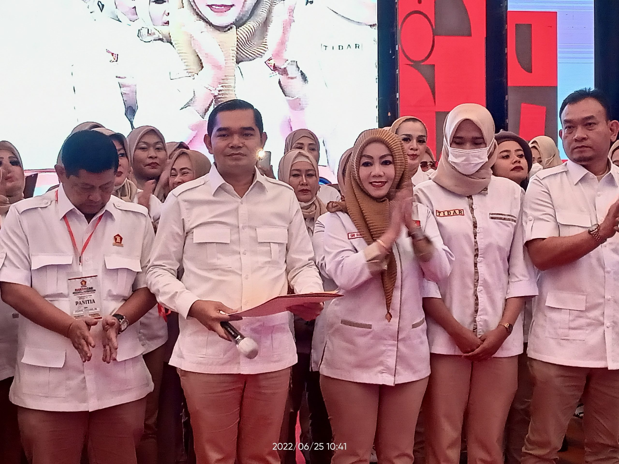 Rakorcab dan Deklarasi Mendukung Prabowo Presiden oleh DPC Partai Gerindra Kota Medan