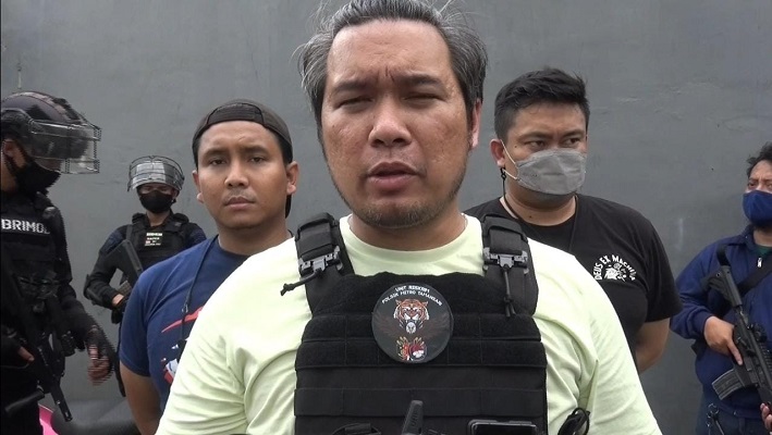 Kampung Ambon Digerebek oleh Polsektro Tamansari Jakbar