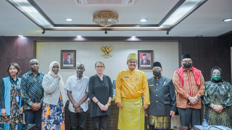 Terima Kunjungan Perwakilan PBB Di Indonesia, Bobby Nasution Minta Dukungan Pengembangan Kota Lama Kesawan