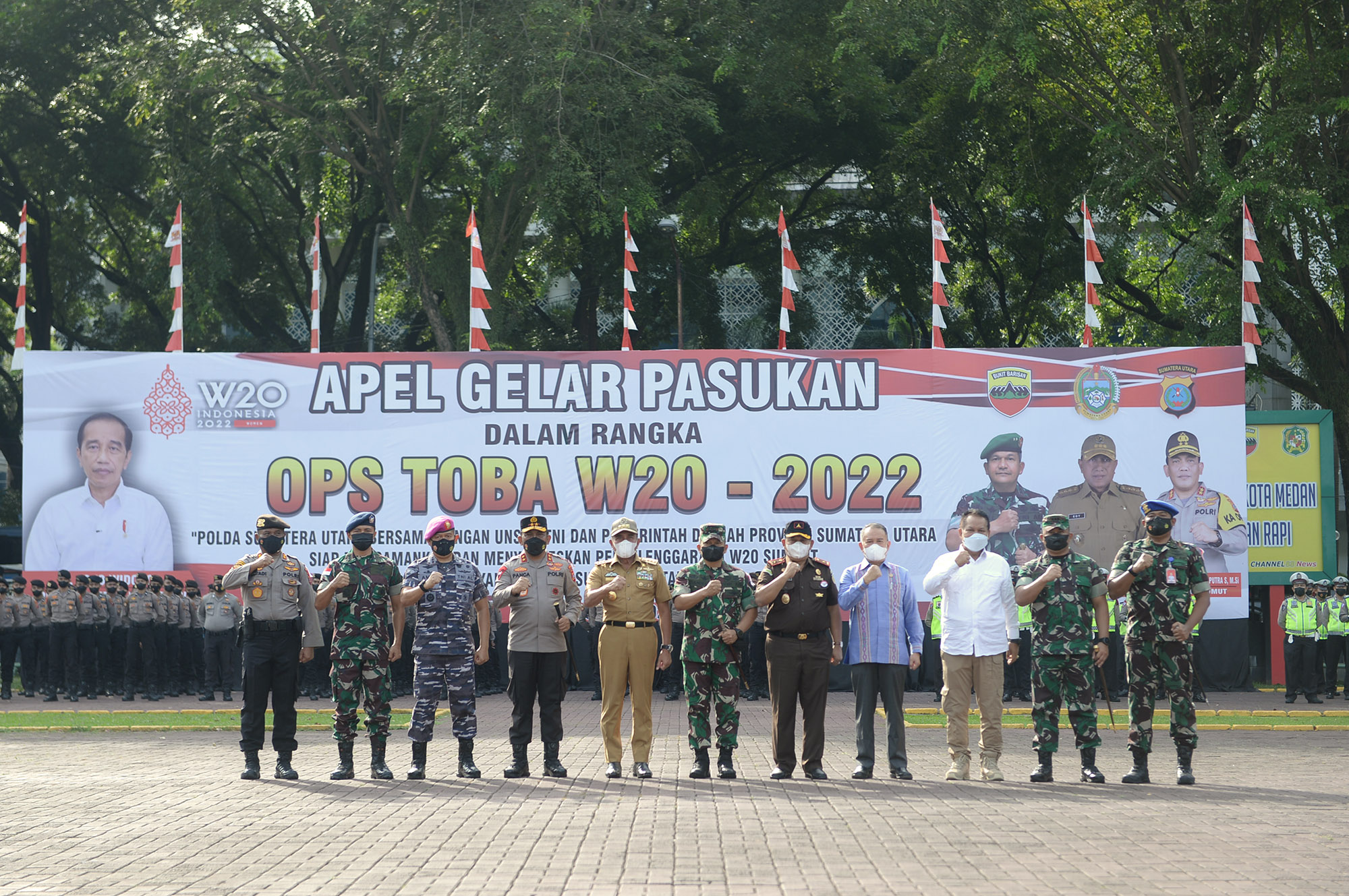 775 Personel Siap Amankan W20 di Sumut, Edy Rahmayadi: Kita Tunjukkan Sumut Bermartabat