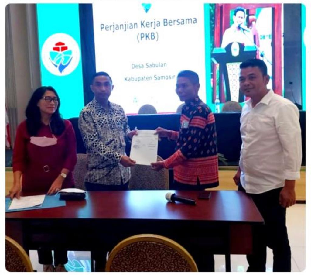 Pemkab Samosir Dapat Bantuan Kemendes Pengembangan Objek Wisata Sipatunganr