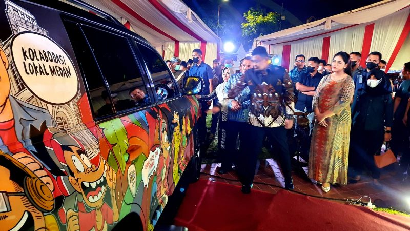 Pertama di Indonesia, Mobil Dinas Wali Kota Dimural ada di Medan