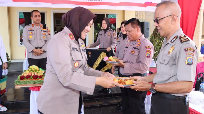 Syukuran HUT Bhayangkara Ke-76, 38 Personil Polres Asahan Naik Pangkat