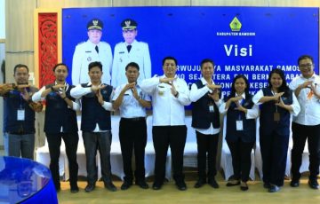 Bupati Samosir Berikan Data Keoendudukan, Dukung Sensus Penduduk 2020 lanjutan