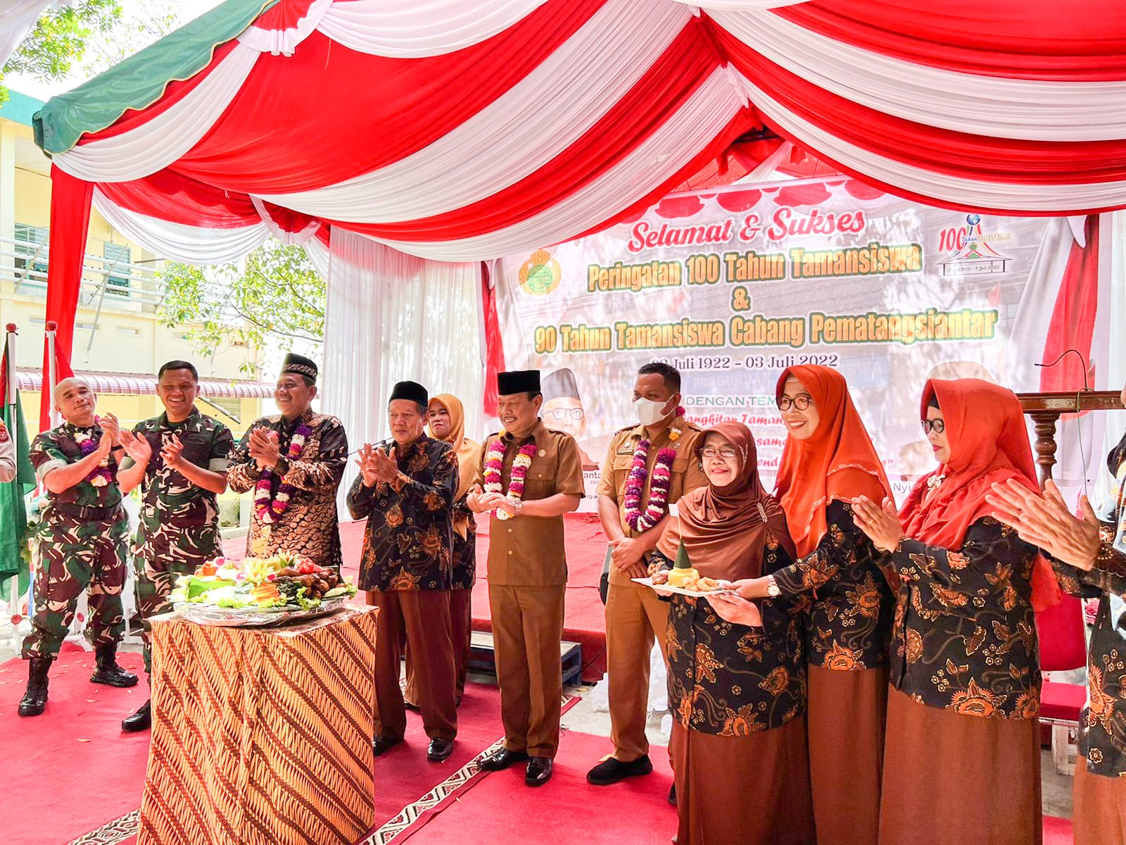 Plt Wali Kota Pematangsiantar Ucapkan Selamat HUT ke-100 Perguruan Tamansiswa