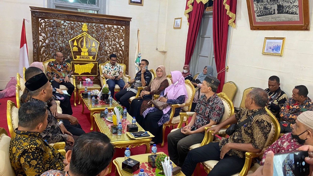 BPJamsostek Melakukan Rapat Koordinasi dengan DPMG-PKB dan Camat di Kabupaten Bireuen