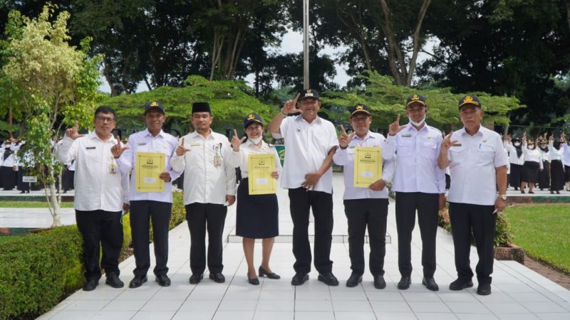 Plt Bupati Langkat H. Syah Afandin S.H Serahkan SK PPPK Guru & Terima Audiensi Sinode GEPKIN