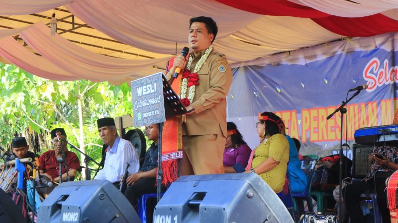Bupati Samosir Hadiri Peresmian Makam Silalahi Raja