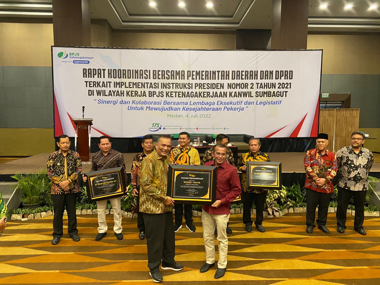 BPJS Ketenagakerjaan Bersama Walikota Lhokseumawe gelar KSO optimalkan Program BPJamsostek