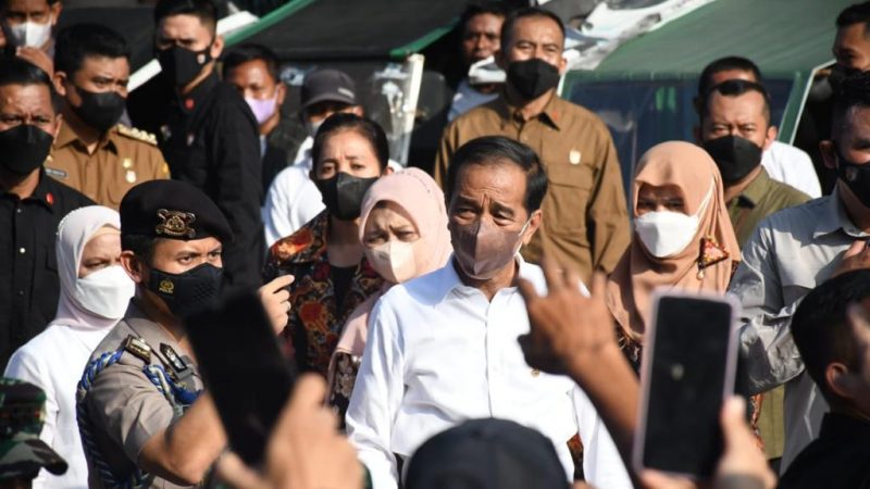Hari Ketiga Pangdam I/BB Dampingi Kegiatan Presiden RI dan Rombongan Meninjau Pasar Petisah Kota Medan