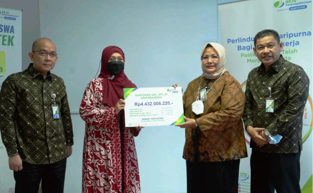 BPJS Ketenagakerjaan Berikan Manfaat Kecelakaan Kerja Meninggal Dunia Saat WFH Hingga 4,4 Miliar