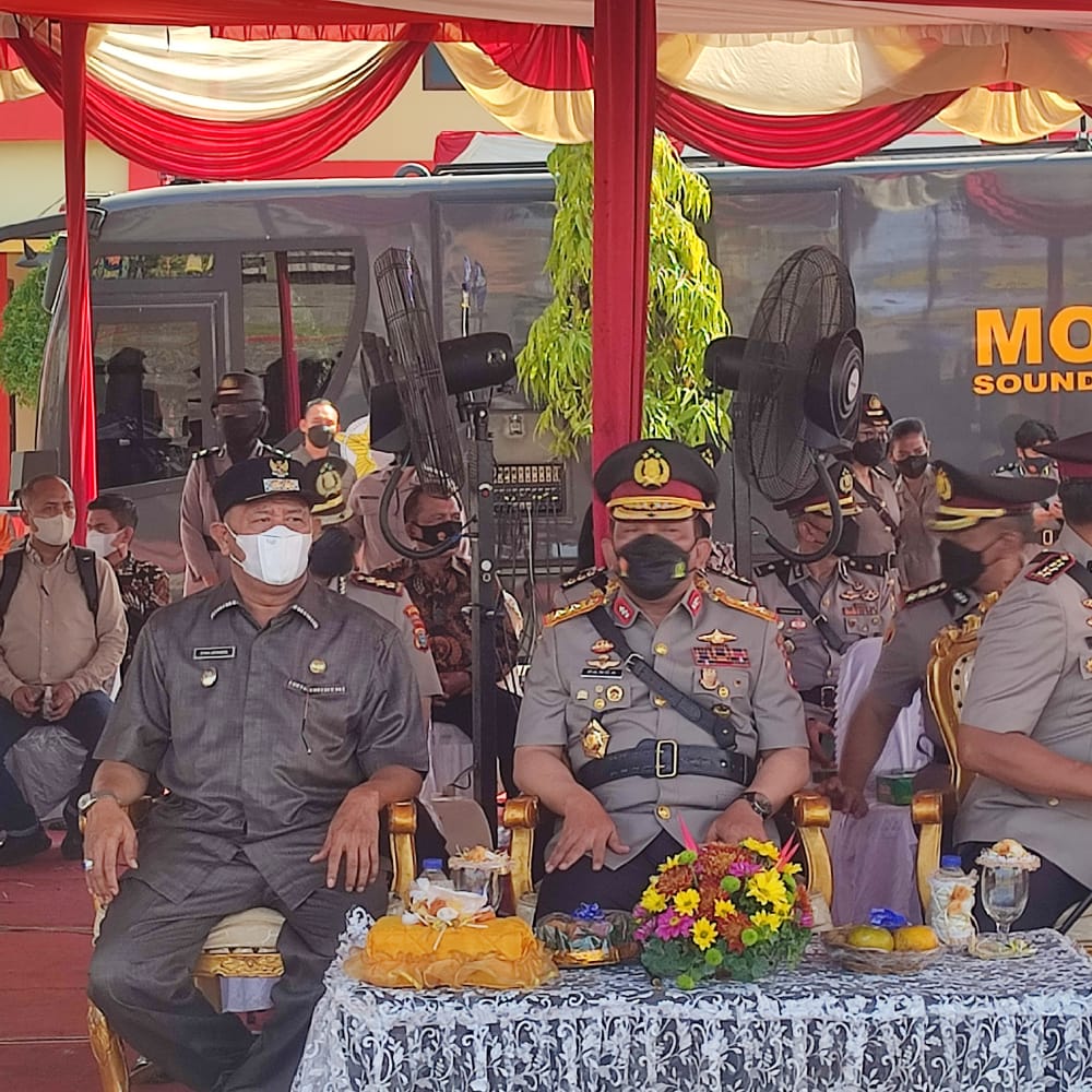 Plt Bupati Langkat Hadiri Pelantikan dan Pengambilan Sumpah Siswa Diktukba Polri Gel. I Tahun 2022
