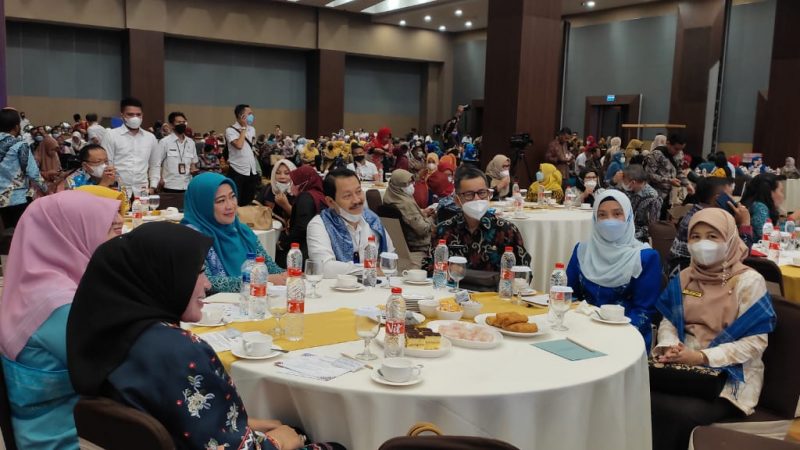 Ketua TP-PKK Hadiri Puncak Harganas 2022 di Medan