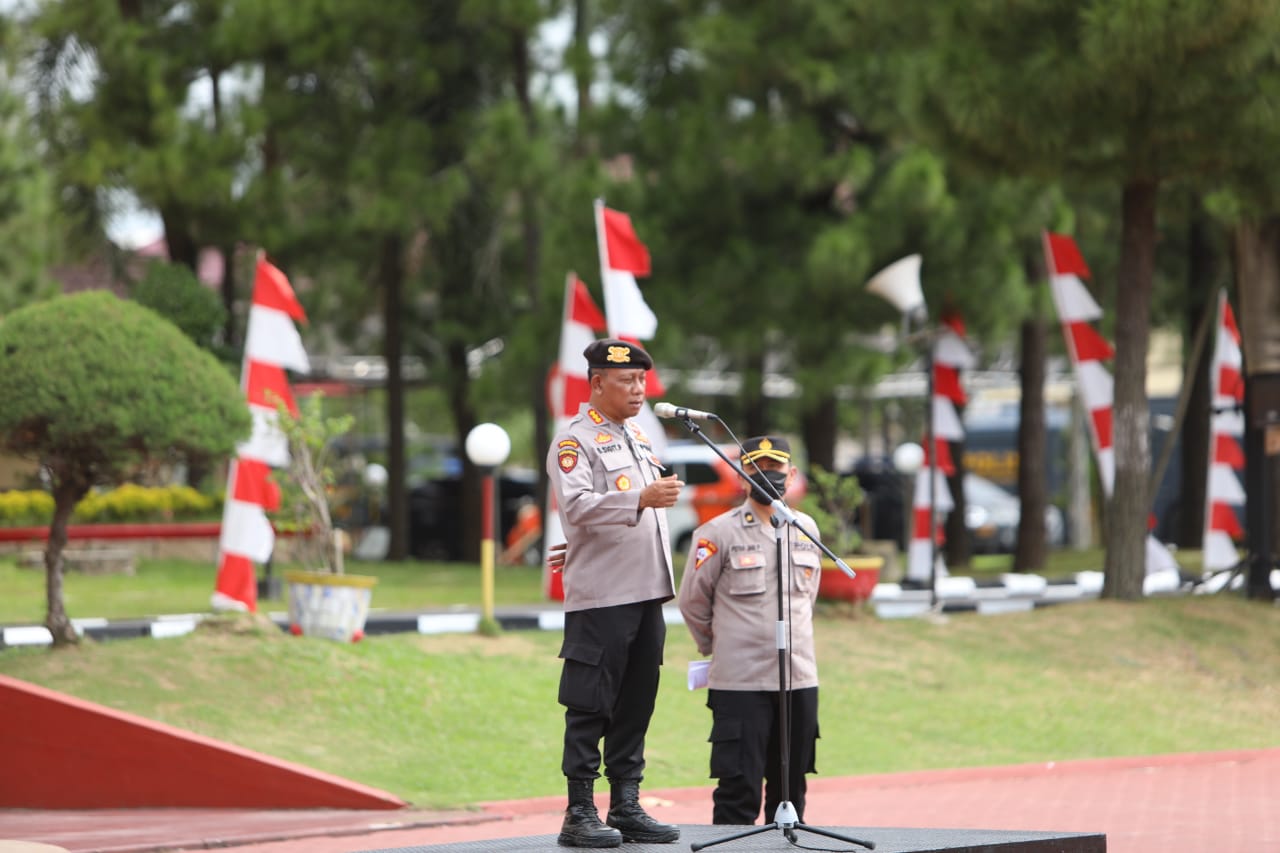 Polda Sumut Berangkatkan 550 Personel Amankan Pilkades Palas