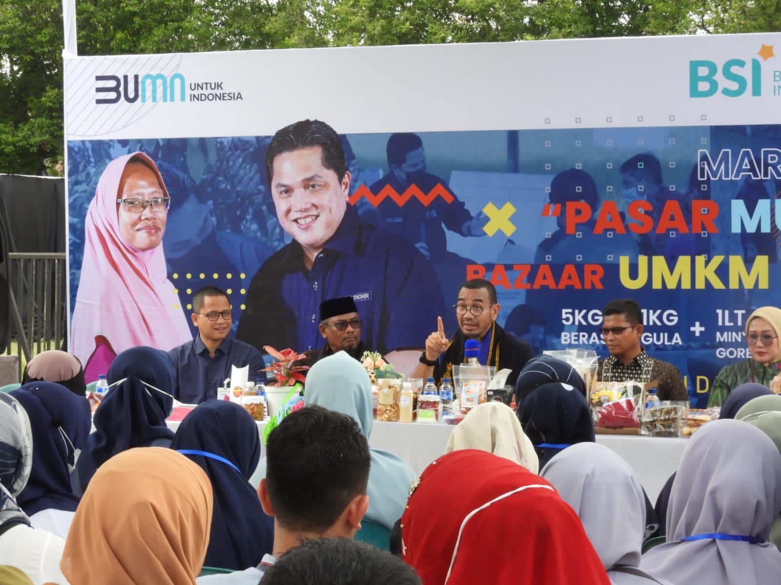Erick Thohir Berikan Pembiayaan Kepada 100% Masyarakat Prasejahtera Kota Langsa