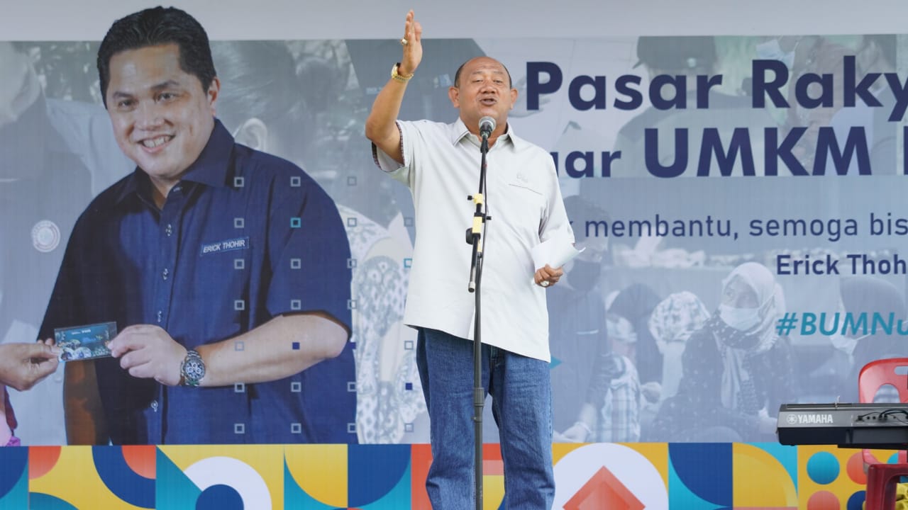 Syah Afandin: Bazaar UMKM BUMN Aksi Nyata Kepedulian Sosial