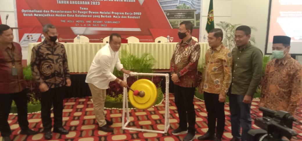 Raker di Sibolangit, Hasyim: Optimalisasi dan Penyelarasan Program Kerja DPRD Kota Medan