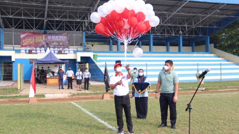 Pembukaan Turnamen Sepak Bola HDKD Ke-77 Berlangsung Meriah