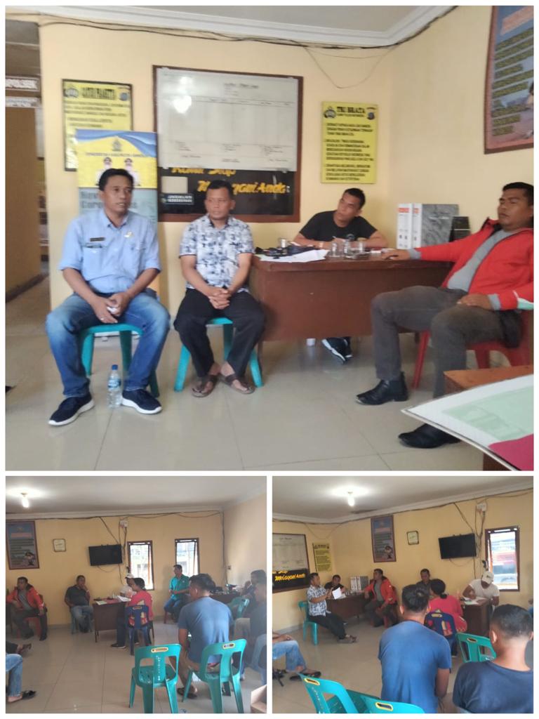 Pemkab Samosir Melakukan Briefing Bersama Pengelolaan Parkir di Desa Ambarita