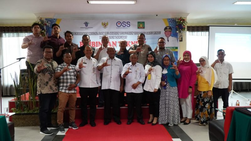 Bimtek Perizinan Usaha Berbasis Resiko di Buka Plt Bupati Langkat