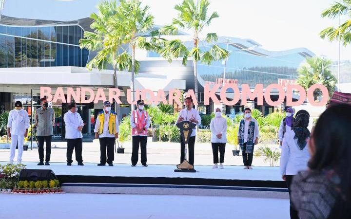 Presiden Jokowi Berkunjung Ke Labuan Bajo, Meresmikan Beberapa Proyek Strategi Nasional