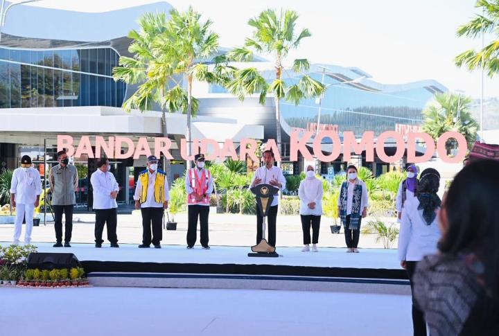 Presiden Jokowi Berkunjung Ke Labuan Bajo, Meresmikan Beberapa Proyek Strategi Nasional