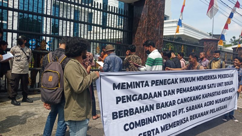 BMPK Laporkan Pengadaan Boiler 7 Miliar PT SAN ke Kejati Sumut