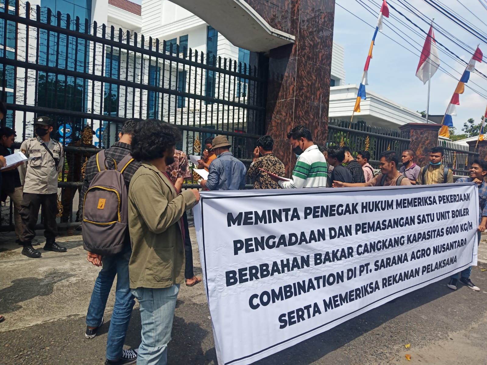 BMPK Laporkan Pengadaan Boiler 7 Miliar PT SAN ke Kejati Sumut