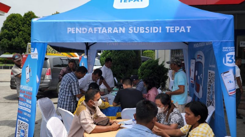 Pertamina Jadikan Siantar dan Sibolga Sebagai Pilot Project Registrasi Subsidi Tepat