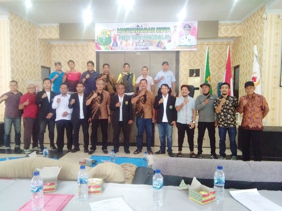 Bukhori Ginting Suka Terpilih Ketua PBSI Kota Tanjung Balai Periode 2022 s/d 2026