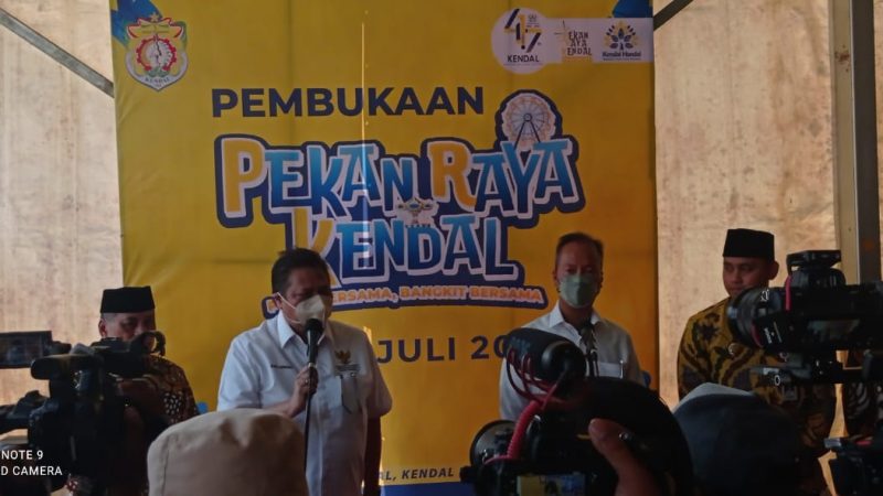 Puncak Peringatan Harkopnas ke-75 Di Kendal,Ini Kata Menko Perekonomian dan Menteri Perindustrian