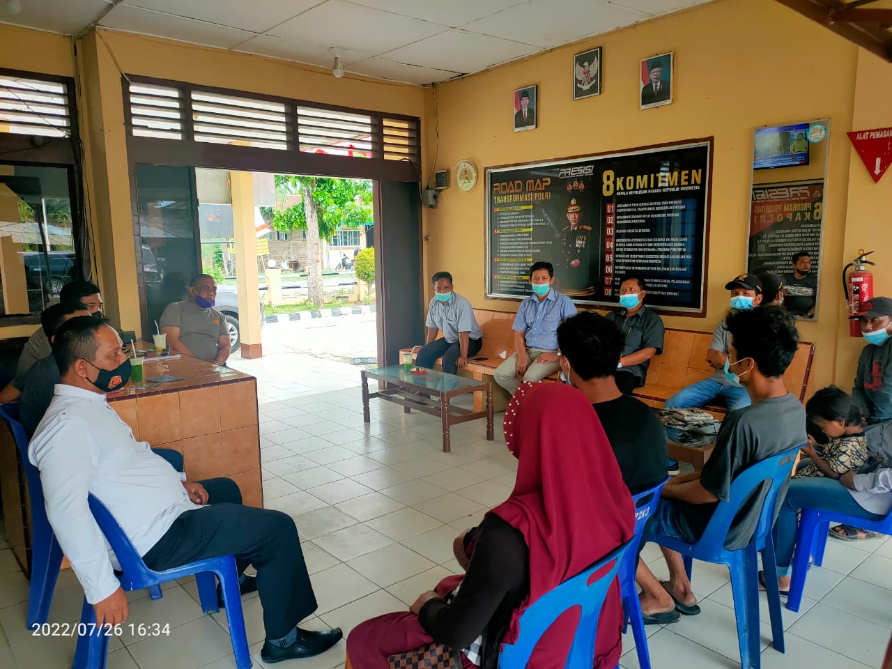 Polsek Serbalawan Resor Simalungun Tuntaskan Kasus Pencurian Getah Melalui Restorasi Justice