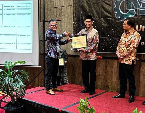 PT Pupuk Iskandar Muda Terima Penghargaan Zero Accident