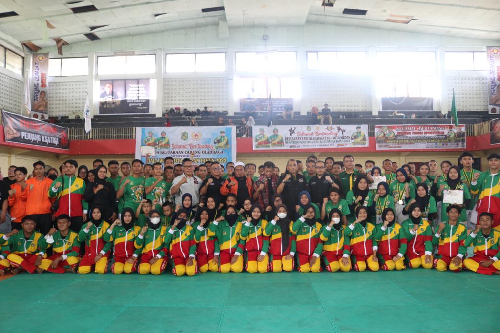 Bobby Nasution Saat Tutup Kejuaraan Cabor Piala Wali Kota Medan: Kerja Keras Tidak Akan Mengkianati Hasil